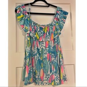 Lilly Pulitzer off the shoulder top